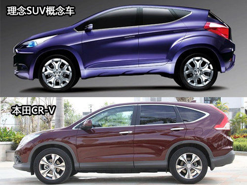 广本理念2014年推SUV车型与CR-V同级