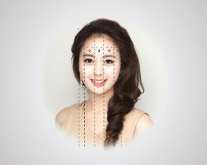 你的脸离亚洲标准美女模子差多少?