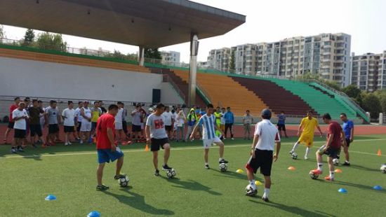 亳州市培训第二期青少年校园足球教练员