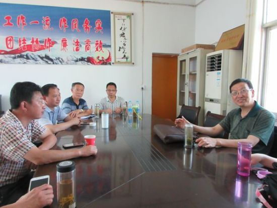 安庆市教体局副局长林华亮到和平调研灾后恢复