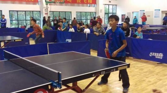瑶海区首届全民运动会乒乓球比赛--蚌埠路第五
