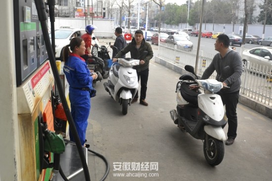 合肥无牌摩托车禁止加油 违规加油站将被封